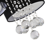 Plafon Gambela 3xE27 + LED czarna LP-991/3C BK