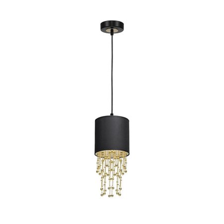 Milagro Lampa wisząca ALMERIA BLACK/GOLD 1xE27 MLP6439 CZARNY / ZŁOTY