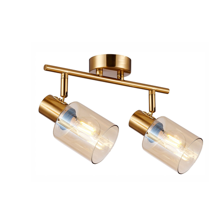 Spot Italux Santia SPL-65342-2-BRO-AMB Mosieżny