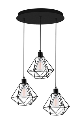 Lampa wisząca Luces Exclusivas PUERTO LE42167 czarny