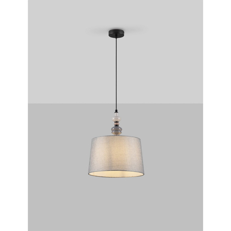 Lampa wisząca Luces Exclusivas LE44204 szary i odcienie szarości, brązowy i odcienie brązu