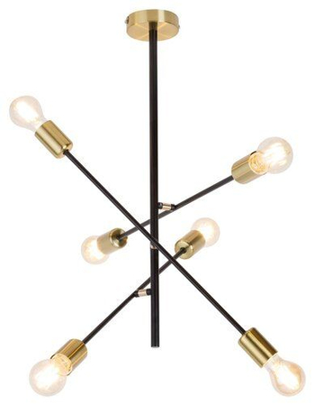 Lampa wisząca Rabalux Lanny 2104 czarny