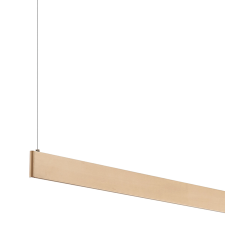 Milagro Lampa wisząca LINEA Gold 36W LED 3000K-4000K-5700K ML1785 ZŁOTY