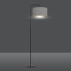 Lampa podłogowa HILDE LP1 BL GRAY Emibig 1050/LP1 czarny/chrom