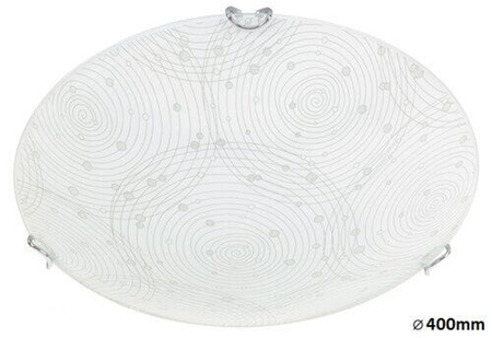 Lampa sufitowa Rabalux Andra 3236 biały wzorzysty
