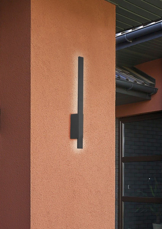 Kinkiet zewnętrzny Trio 221460142 grafitowy