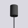 Sollux Lighting Lampa wisząca HALO 1 czarna SL.1714