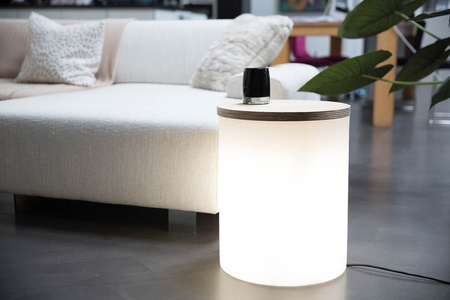Bęben LED Lampa zewnętrzna ogrodowa 2700K Biała ciepła Ø37 32359W biały