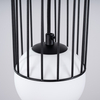 Sollux Lighting Lampa wisząca BRINA 1 czarna SL.1332