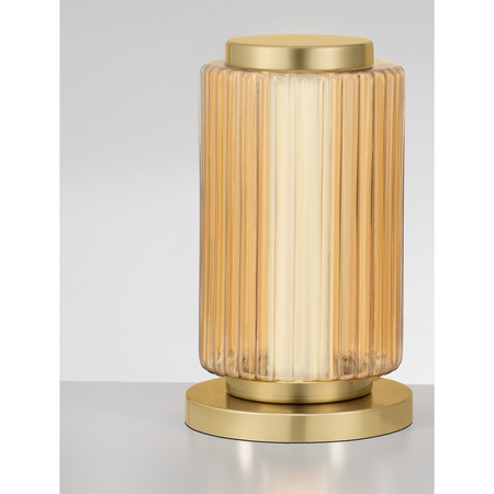 Lampa stołowa Luces Exclusivas TABRUNO LE45171 złoty i odcienie złota