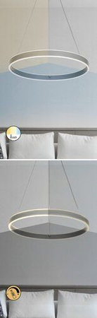 Lampa wisząca Rabalux Othello 6299 popielaty