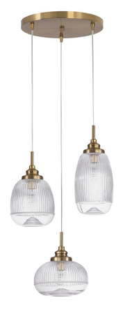 Lampa wisząca Luces Exclusivas AHIGAL LE41853 złoty