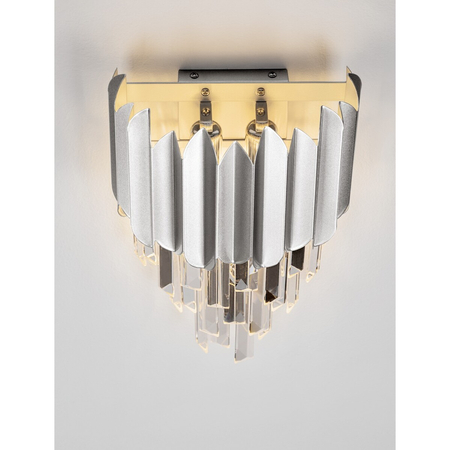 Kinkiet Luces Exclusivas PELAVRO LE45104 srebrny i odcienie srebra