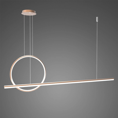 Lampa wisząca Linea No.2 40cm 4k miedziana Dali
