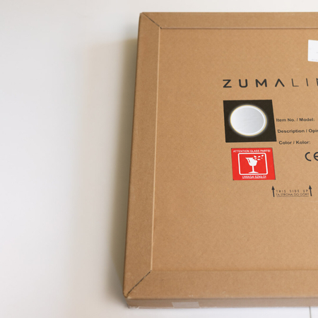 Lustro Zuma Line D251801 LUSTRO LED 60 CM ZŁOTE/GOLD