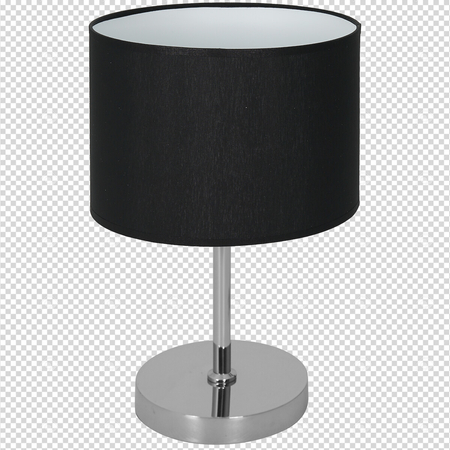 Milagro Lampka stołowa CASINO BLACK/CHROME 1xE27 ML6381 Czerń / Chrom