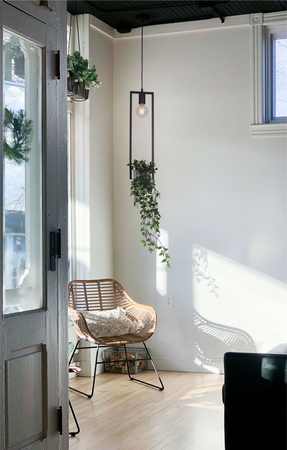 Lampa wisząca ESTERA Kaja K-4037 czarny