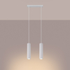 Sollux Lighting Lampa wisząca KARBON 2 biały SL.1536