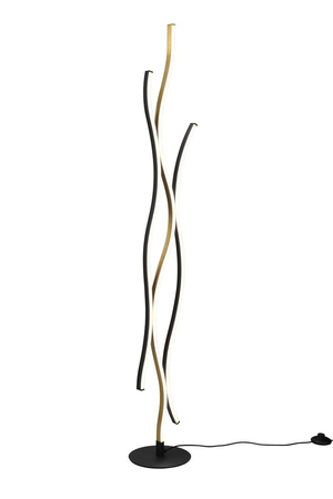 Lampa podłogowa Trio 441210308 złoty