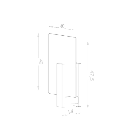 Sollux Lighting Plafon LAPPO wenge SL.1097