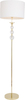 Lampa podłogowa Zuma Line REA RLL93163-1GW biały/złoty