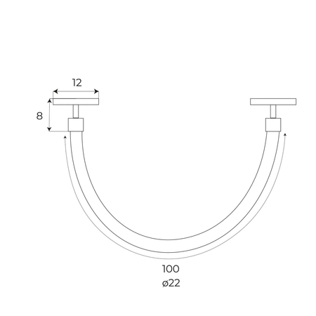 MAXLIGHT M0021N LAMPA MAGNETYCZNA SYSTEM ON/OFF 15W 1028LM 3000K