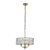 Lampa wisząca Endon Lighting Clifton 106243 mosiądz