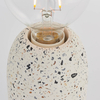 Lampa stołowa Endon Lighting Terrazzo 78181 biały