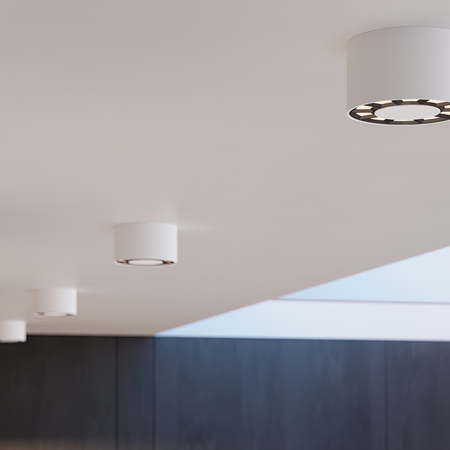Sollux Lighting Plafon DIREZIONE 1 biały SL.0495