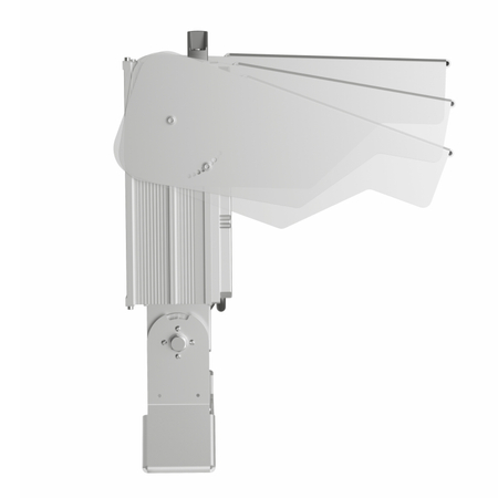 Wysokomasztowa lampa LED Greenie TitanBeam MLP30 600W do precyzyjnego oświetlenia dużych powierzchni 7 lat gwarancji 5000K 1-10VDim