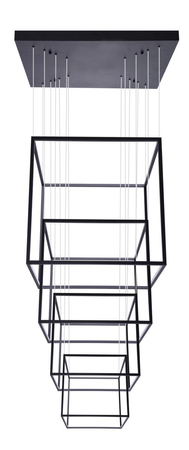 Lampa wisząca OPERA XL BLACK Azzardo AZ3139 czarny