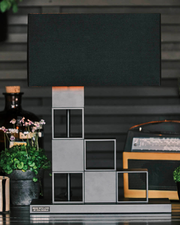 Lampa stołowa By Rydens Love Is All 4002540-4002 czarny matowy