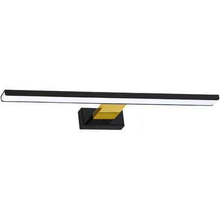 Milagro Kinkiet SHINE BLACK/GOLD 60cm 13,8W LED ML7885 CZARNY / ZŁOTY