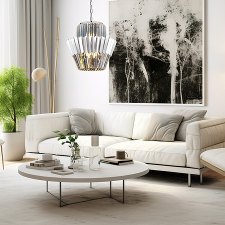 Milagro Żyrandol DONNA CHROME 9xE14 ML0414 CHROM