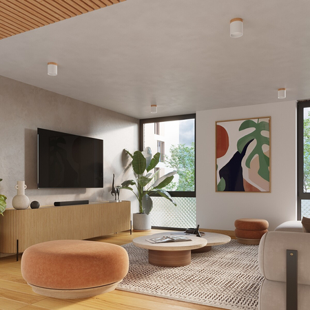 Sollux Lighting Plafon RIF biały SL.1348