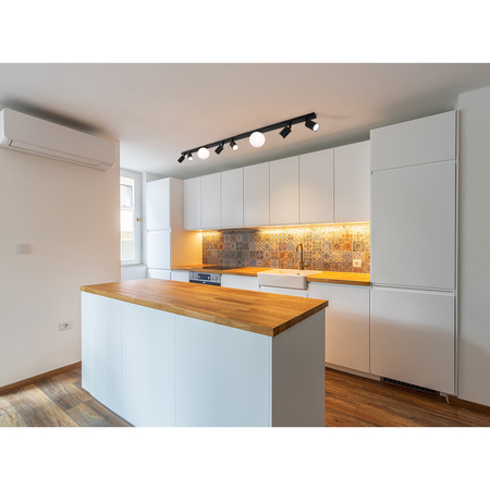 Lampa sufitowa Kaja SWING K-5494 czarny, biały