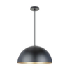 Lampa wisząca Zuma Line Vela A8001XL-BK czarny/złoty