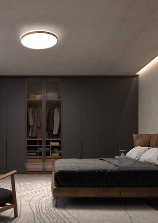 Lampa sufitowa OSONA biały LED 26+6W Ø32 CCT 3000-4000-5000K (przód), tył wyłącznie wyłącznie 3000K (zmienna moc)