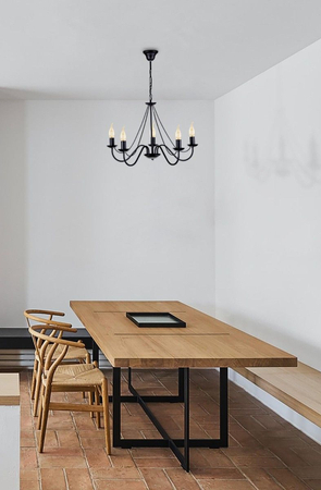 Lampa wisząca BARTEZ Kaja K-3991 czarny