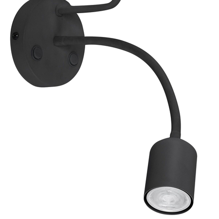 Kinkiet MAJA TK Lighting 6446 czarny