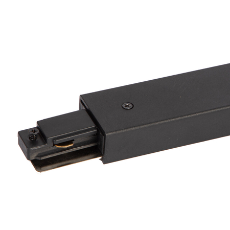 Milagro Łącznik Prosty Track Czarny 1-Obwodowy + zasilanie centralne v2.0 ML0714 CZARNY