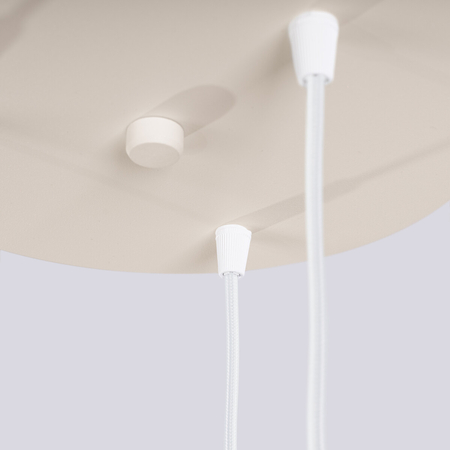 Sollux Lighting Lampa wisząca HALO 3P beżowa SL.1720