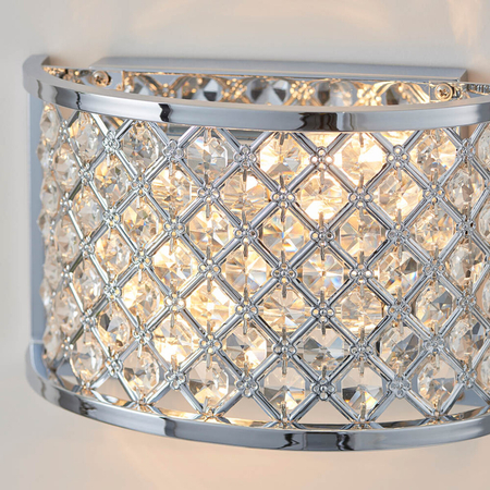 Kinkiet Endon Lighting Hudson HUDSON-2WBCH chrom