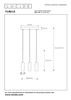 Lampa wisząca Lucide TUBULE 24401/21/30 czarny