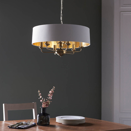 Endon Lighting Lampa wisząca 98933 mosiądz