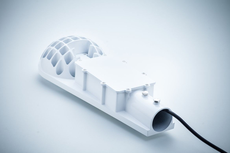 Oprawa uliczna LED Bridgelux 20W MeanWell driver IP65 aluminiowa biała obudowa