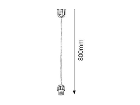 Lampa wisząca Rabalux Fix 1331 chrom