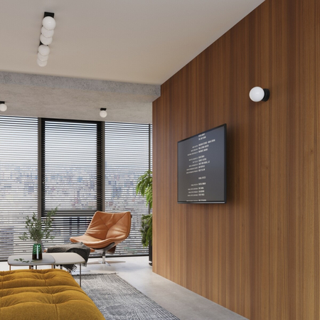 Sollux Lighting Kinkiet YOLI 1 czarny SL.1461