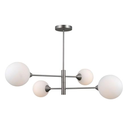 Lampa wisząca Italux Evora PND-55342-4-SN Nikiel satynowany