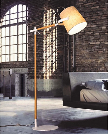 Lampa podłogowa Lumina Deco LDF-8308-KR Lapidus